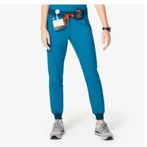 Figs Zamora Jogger Scrubs in Alps Blue